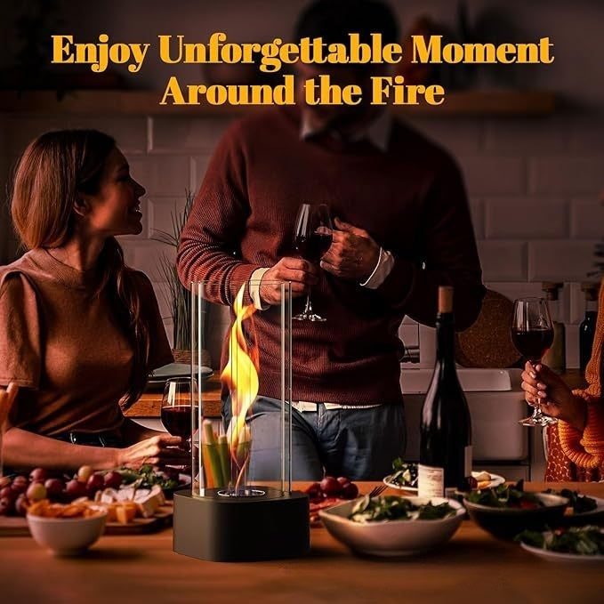 Firepot True Fire Alcohol Fireplace - Modern Indoor & Outdoor Heating