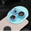 3 In 1 Mobile Phone Lens Set Professional Integral Turntable External Use Wide Angle + Fish Eye + Macro Camera Lens Set - Korvel