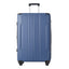 Hardshell Luggage Sets 3 Pcs Spinner Suitcase with TSA Lock Lightweight 20''24''28'' Blue + ABS - Korvel