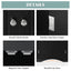 Black Triangle Bathroom Storage Cabinet with Adjustable Shelves