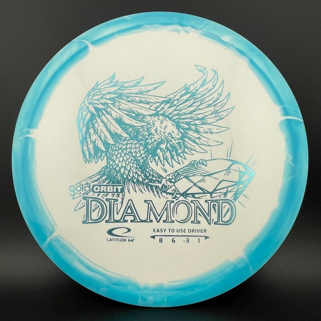 Disque de Golf en Diamant Gold Orbit