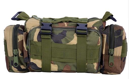 Black Hawk Commandos Multi-function Practical Waist Pack  Handlebar military Camouflage Shoulder Bag for outdoor sports activities - Korvel
