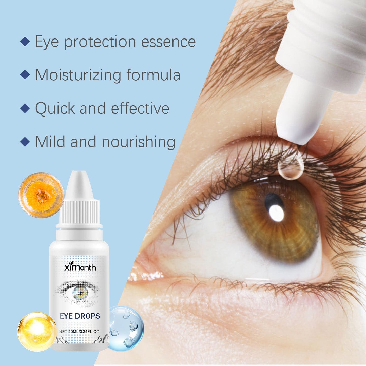 Gotas Hidratantes para los Ojos Premium para Comodidad y Cuidado