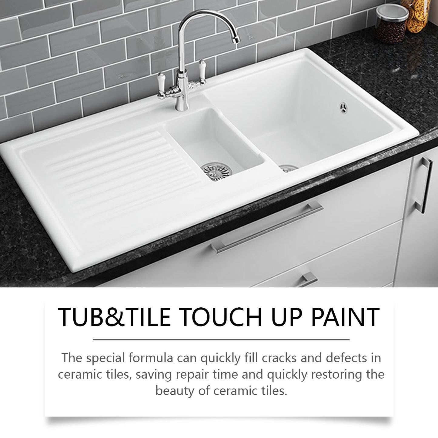 Premium Tile Repair Paint for Ceramic and Marble Surfaces