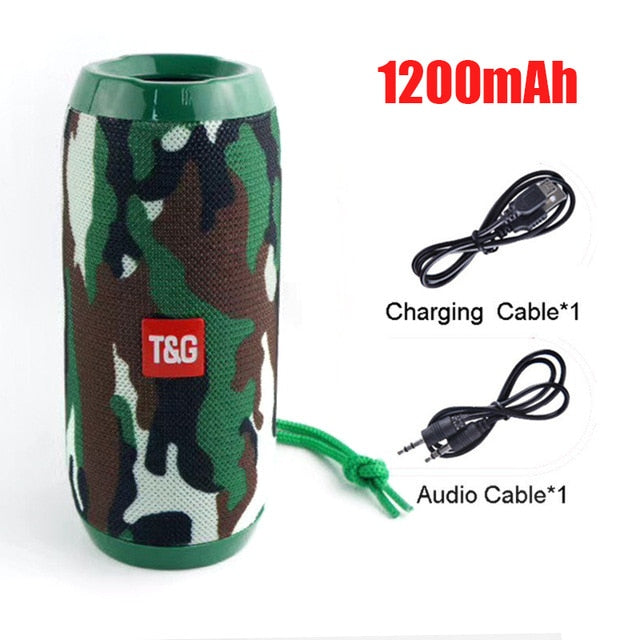 YABA Bluetooth Speaker Portable Wireless Speaker Sound System 3D Stereo Music Surround soundbar TF AUX USB caixa de som - Korvel