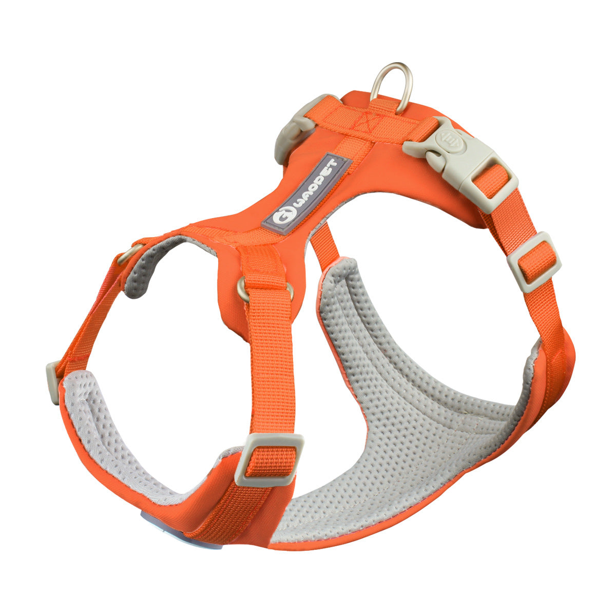 Whippet Anti-Slip Dog Harness Lightweight Dog Harness Breathable and Durable Adjustable Vest for Medium-Sized Dog Greyhounds - Korvel