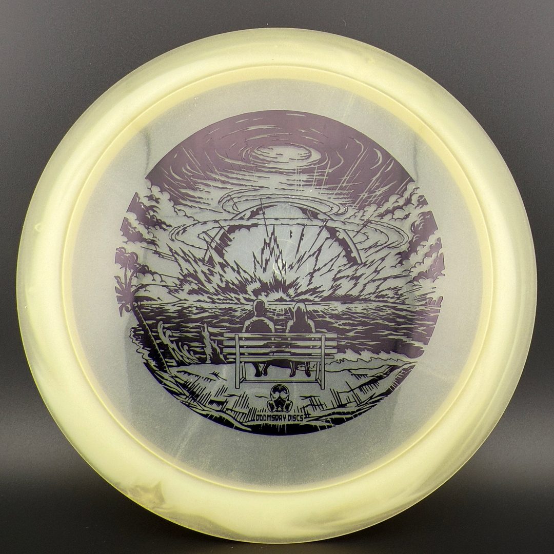 Glow Isolation Cataclysm - Blue Glow Disc Golf Driver