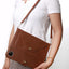 Suitable for iPad Pro 2020 Pen Slot Shoulder Strap Tablet Leather Case Air5 Handle Strap Handheld Flip Stand Protective Case - Korvel
