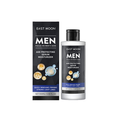 Sérum raffermissant pour le visage des hommes pour l'hydratation et la fermeté de la peau