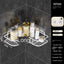 Bathroom Storage Rack Toilet Washroom Wall-Mounted Hole-Free Multi-Functional Iron Mesh Long Strip Organizer - Korvel
