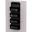 5-Shelf Hanging Storage Organizer with Anti-Tilt Design