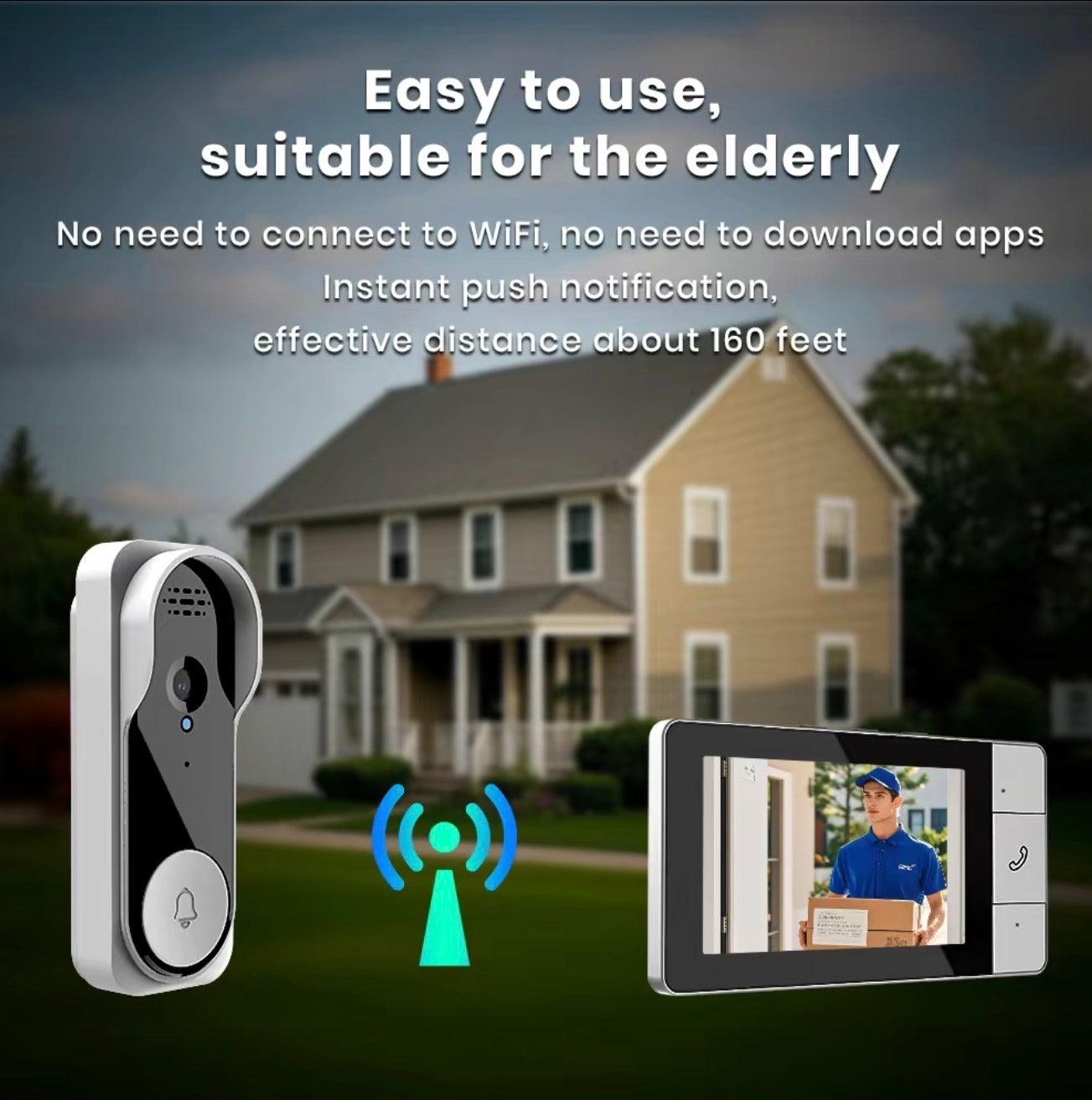 BellCam Door Camera - Privacy-Focused Video Doorbell