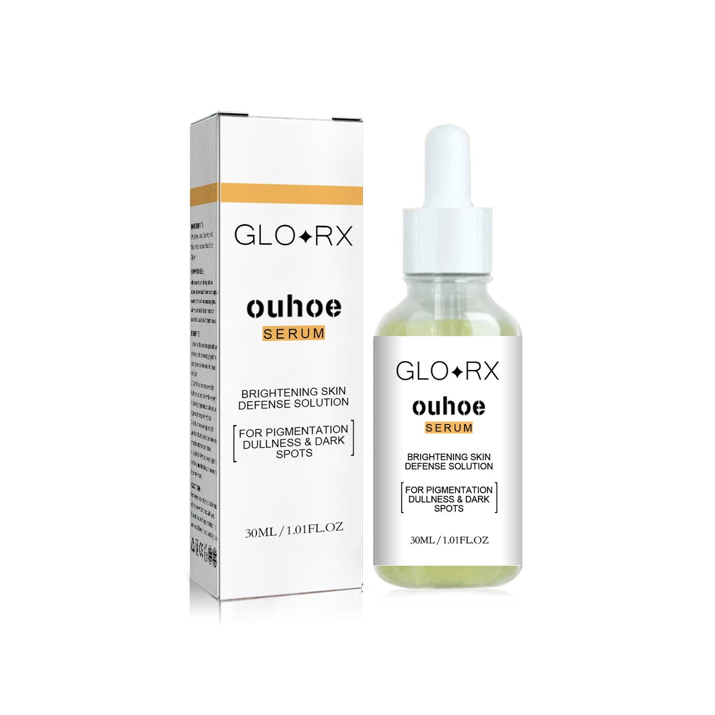 Turmeric Whitening Spot Serum, Lighten Freckle Spots Brightening Skin Hydrating Serum - Korvel