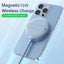 Magnetic wireless charger suitable for iPhone 13/14 single charging mobile phone wireless charger with small holder - Korvel