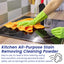 Kitchen All-Purpose Stain Removing Cleaning Powder, Kitchen Stove Oil Cleaning Utensils Rust Removal Stains Dirt Cleaning Agent - Korvel