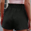 Summer new fungus waist slanted pocket casual shorts - Korvel