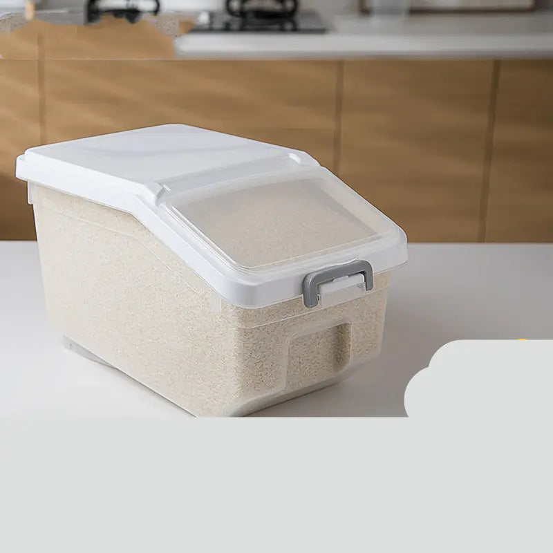 Seau de riz scellé de 20 kg pour le stockage en cuisine