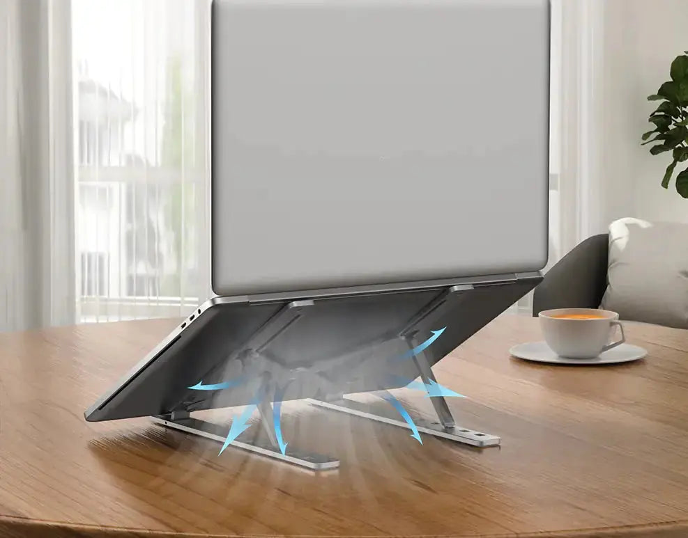 Support d'ordinateur portable pliable premium pour un confort amélioré