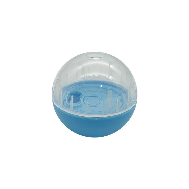 Pet Feeder Wobble Bowl Dog Food Dispensing Ball Chew-Resistant Intelligent Training Toy Cat and Dog Play Ball - Korvel