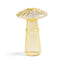 Vase en verre champignon élégant pour la décoration intérieure