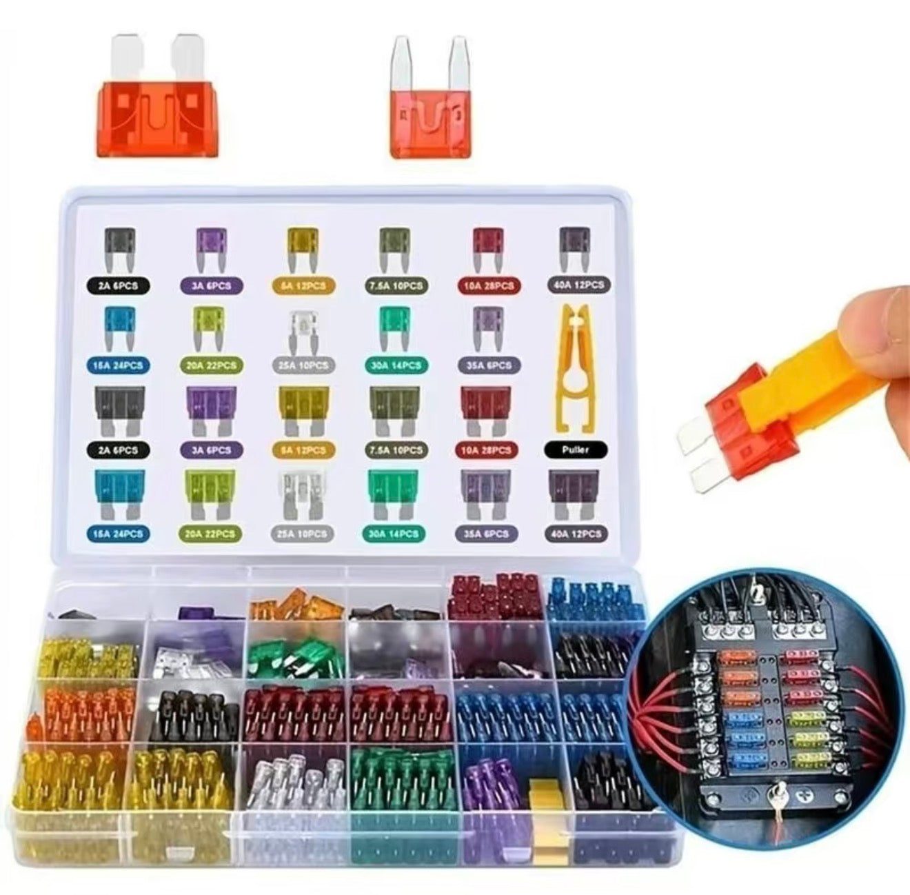 Kit AutoFuse - Solution Complète de Remplacement de Fusibles