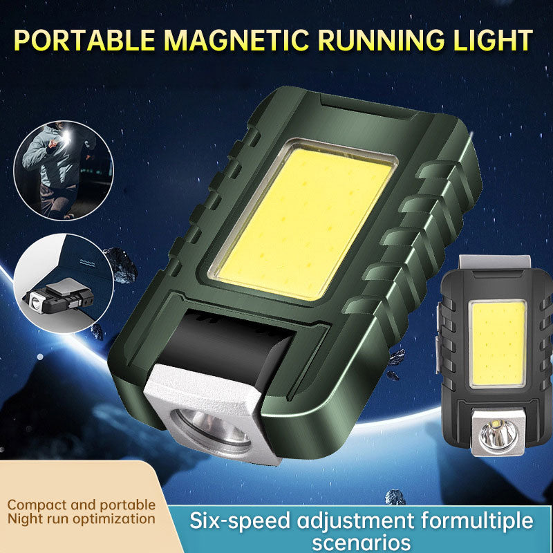 Lumière de sécurité magnétique pour la course à pied en extérieur