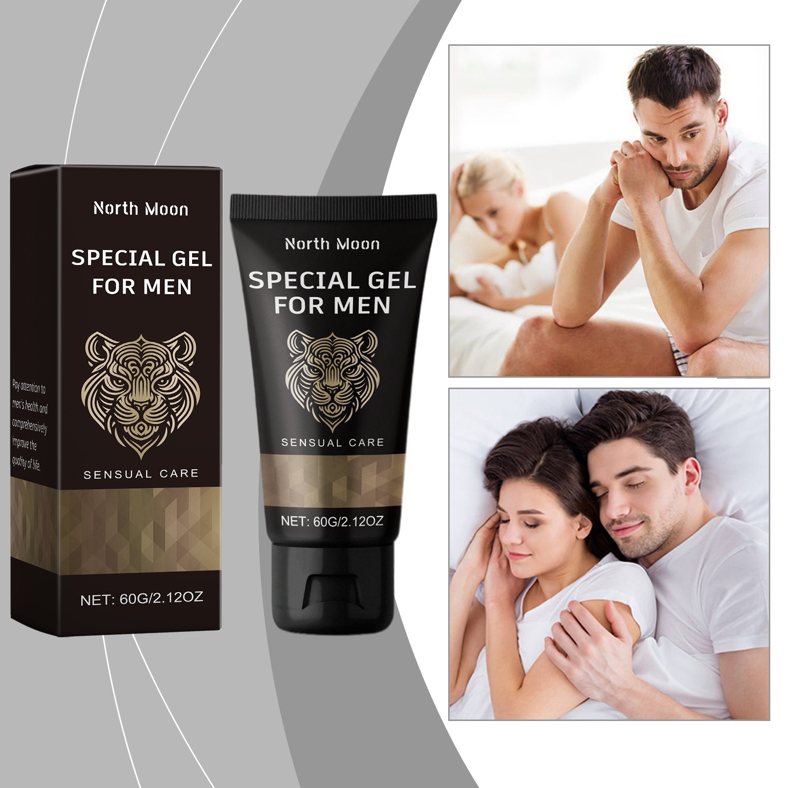 Massage Gel For Men Herbal Moisturizing Body Repair Massage Gel For Men - Korvel