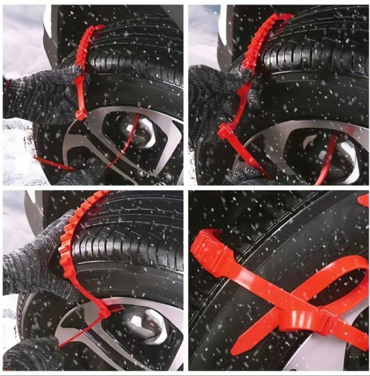 Cadenas de Nieve GripTread para una Tracción Inigualable en Invierno