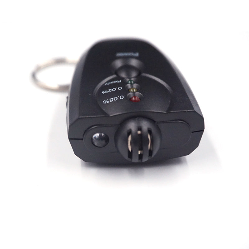 Mini Éthylotest Numérique de Poche avec Lampe de Poche LED