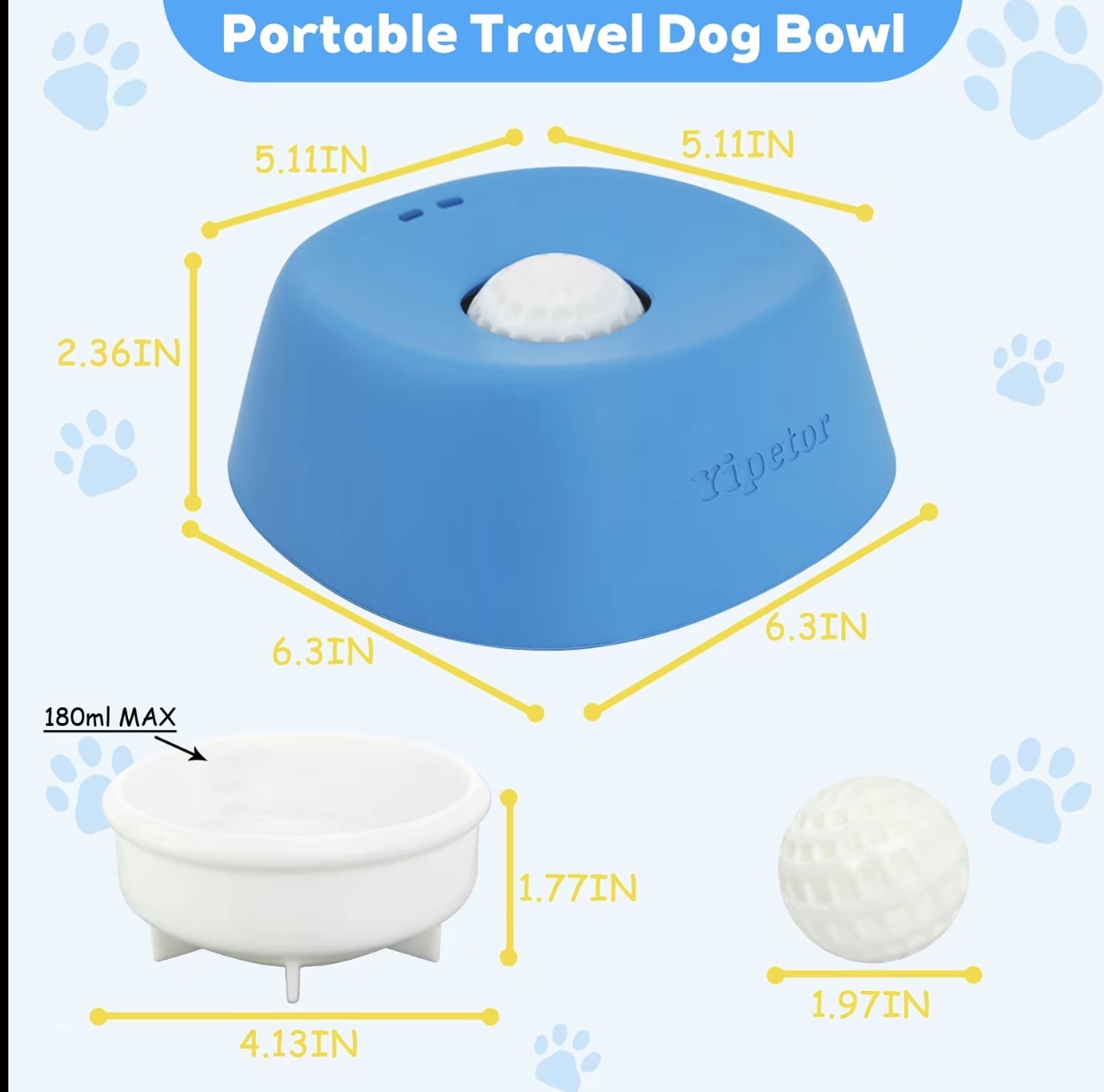 SpillGuard Lick Bowl for Mess-Free Liquid Treats