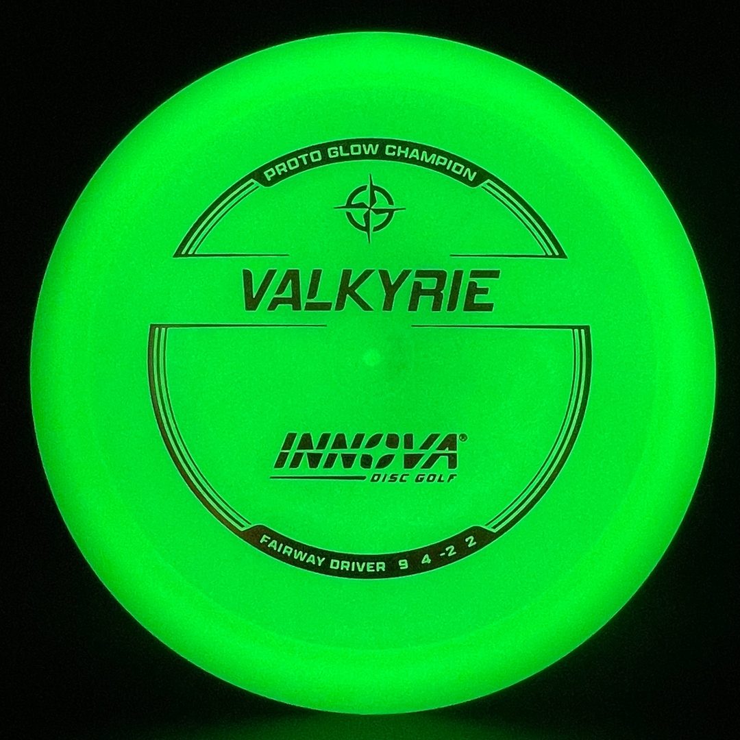Proto Glow Champion Valkyrie Disc Golf Driver