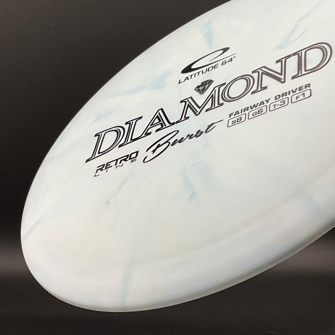 Retro Line Burst Diamond Disc - Lightweight & Versatile