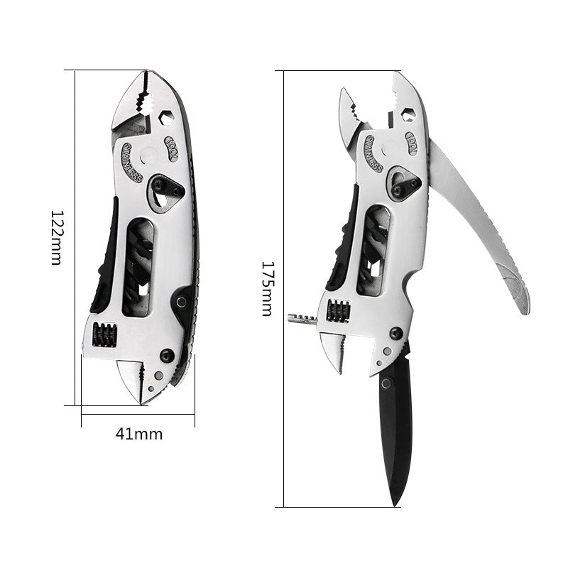 Outdoor camping regular pliers, multi-purpose tool pliers, outdoor wrench tool combination - Korvel