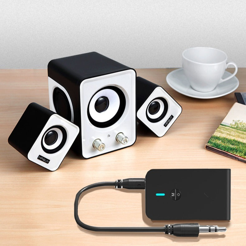 USB Bluetooth 5.0 transmitter+Bluetooth receiver 2-in-1 TV computer wireless audio adapter - Korvel