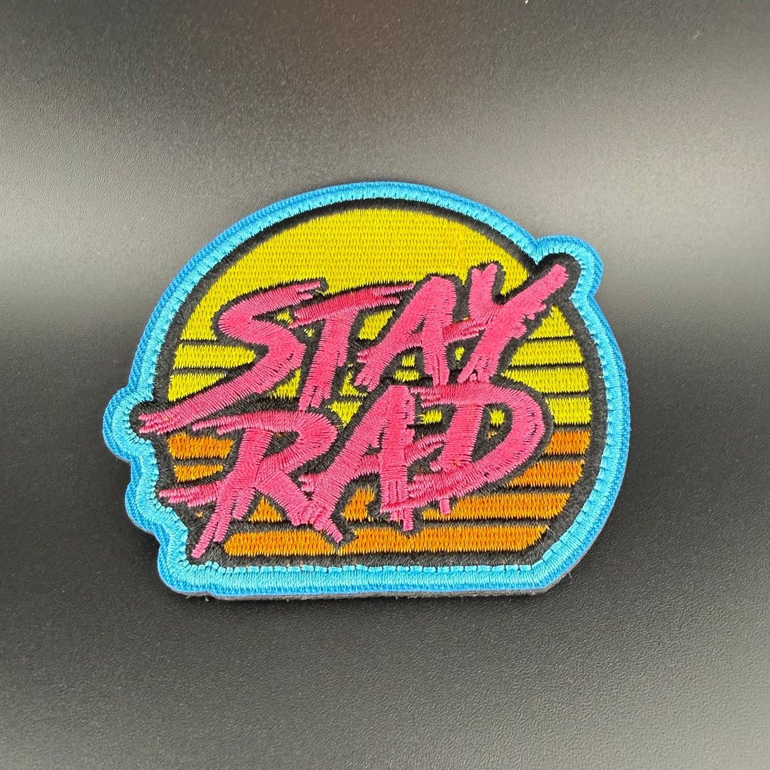 Parche STAY RAD con gancho y bucle