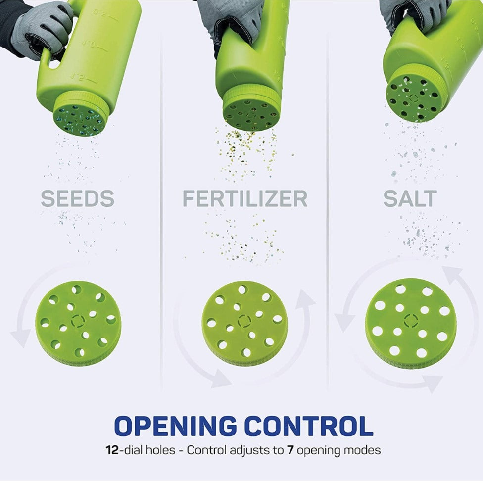 Harris Diatomaceous Earth Spreader with Scoop and Adjustable Top - Korvel