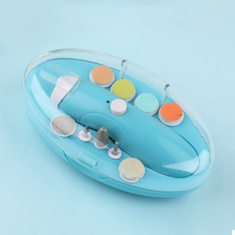Electric Baby Nail Trimmer USB Charging  Kids Infant Baby Cutter Nail Care Baby Trimmer Manicure Clipper Scissors - Korvel