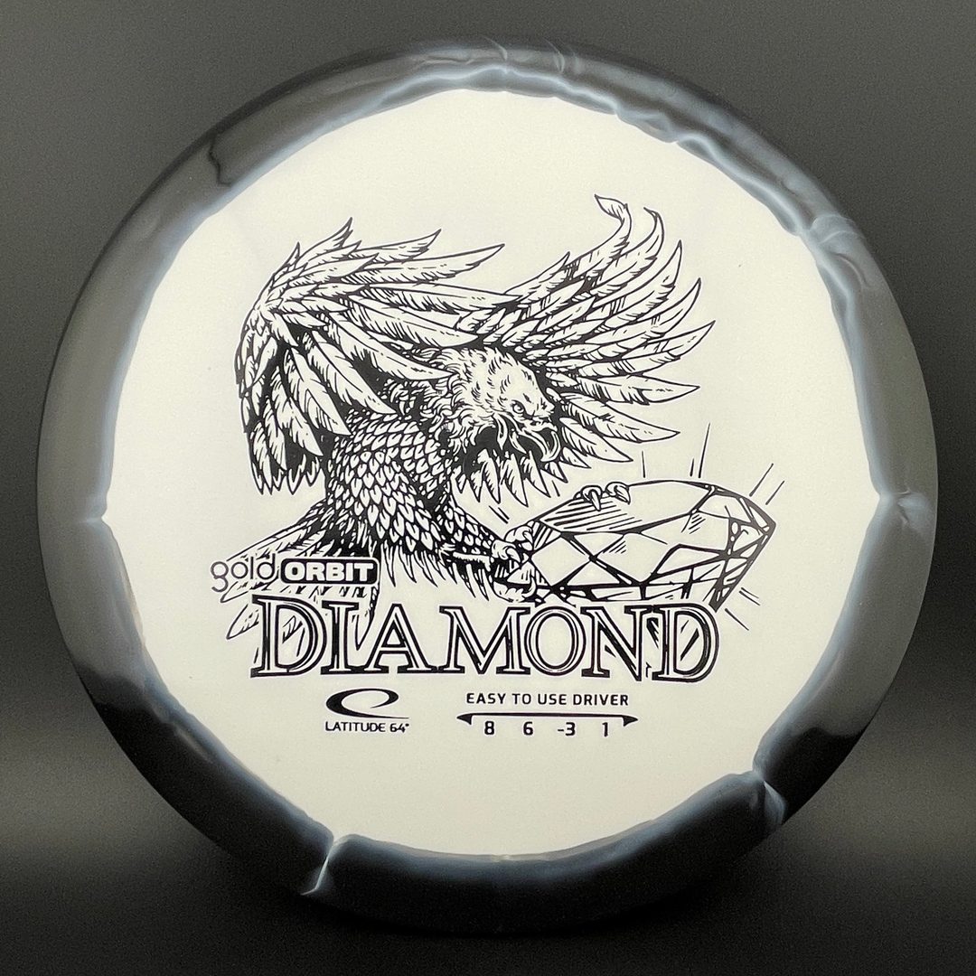 Disque de Golf en Diamant Gold Orbit