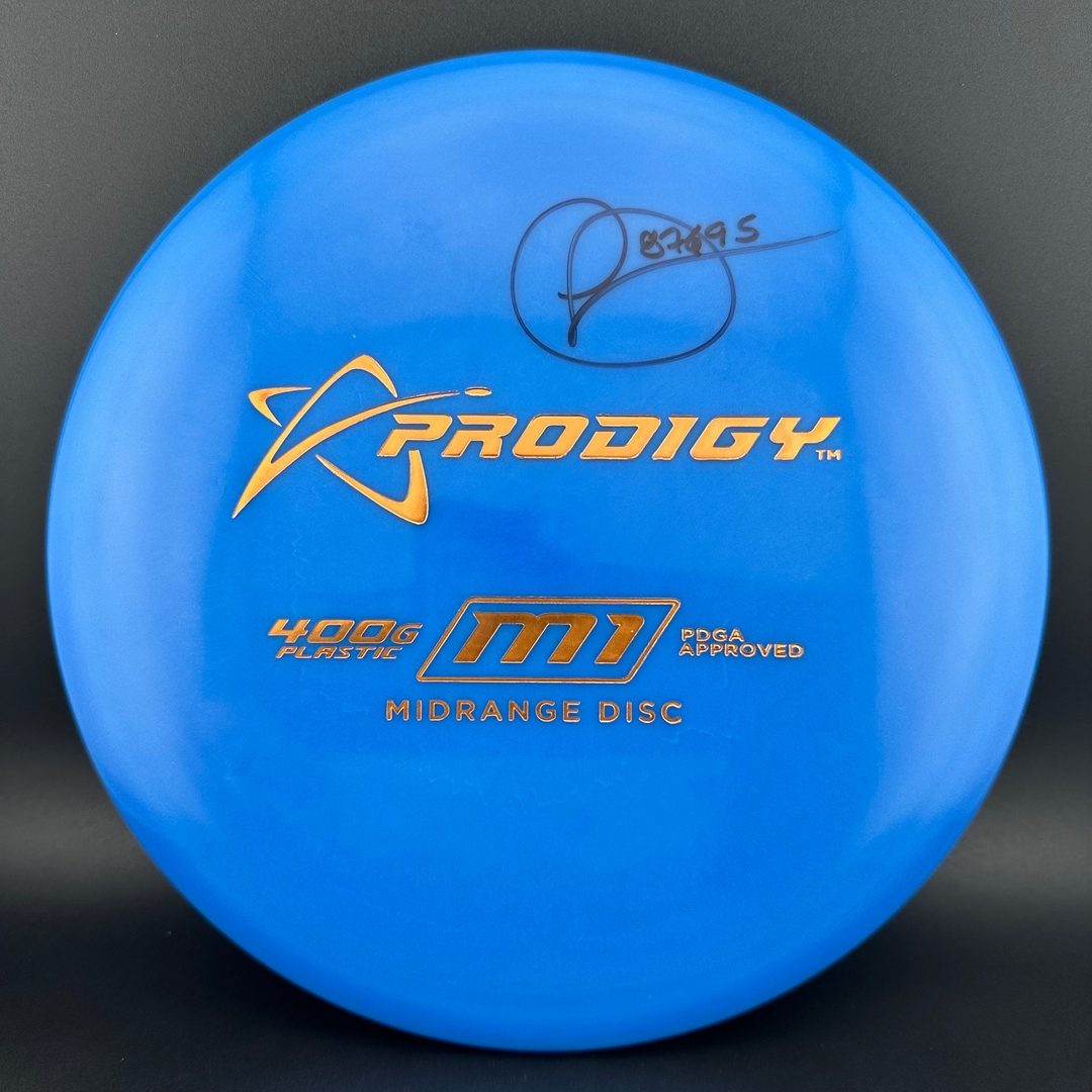 M1 (400g) Signed Disc - Bar Stamp by Alex Sakash