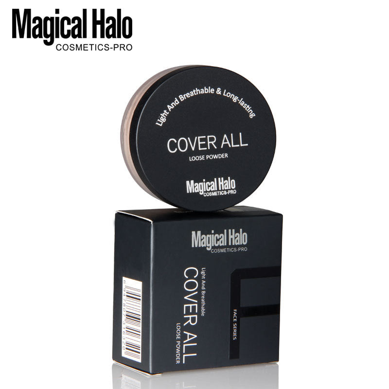Makeup Magical Halo Three Color Natural Concealer Loose Powder Makeup Powder Waterproof Not Take Off Makeup - Korvel