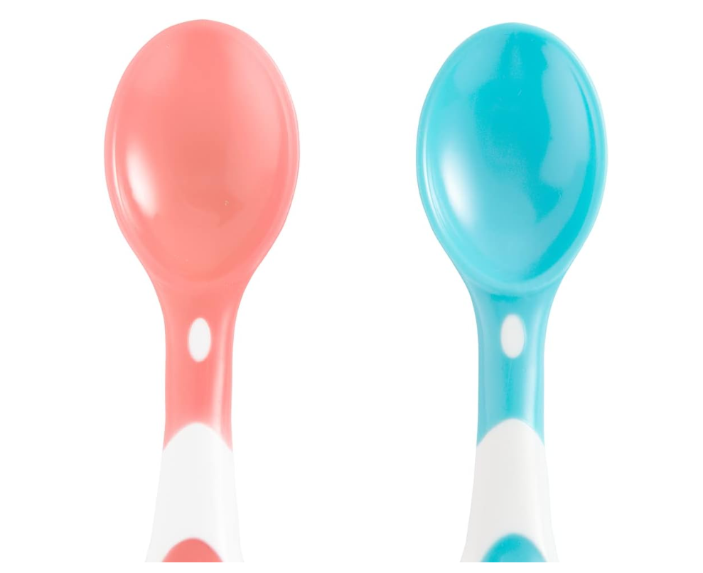 Colorful baby soft spoons 6 spoons - Korvel