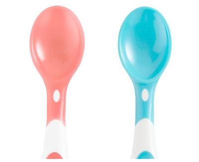 Colorful baby soft spoons 6 spoons - Korvel