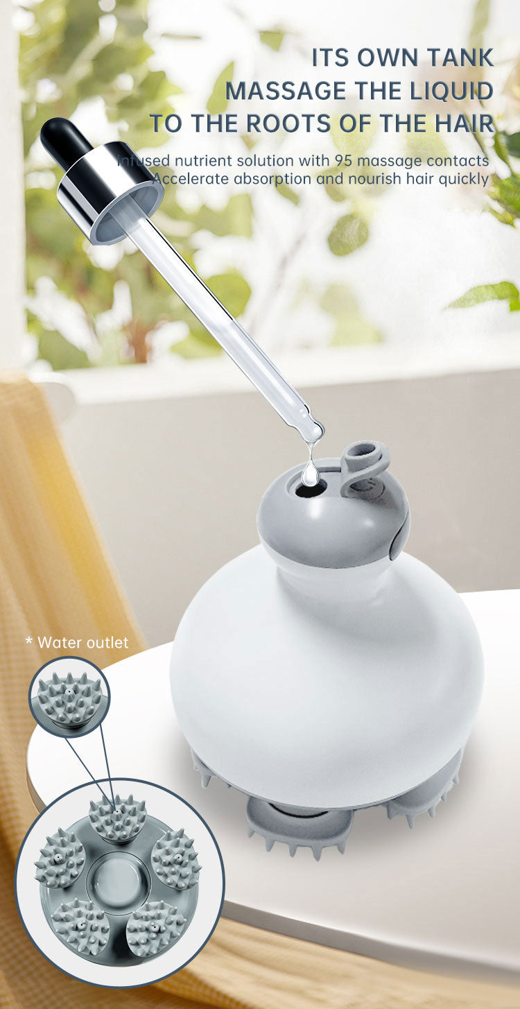 Electric Head Massager for Relaxation and Stress Relief