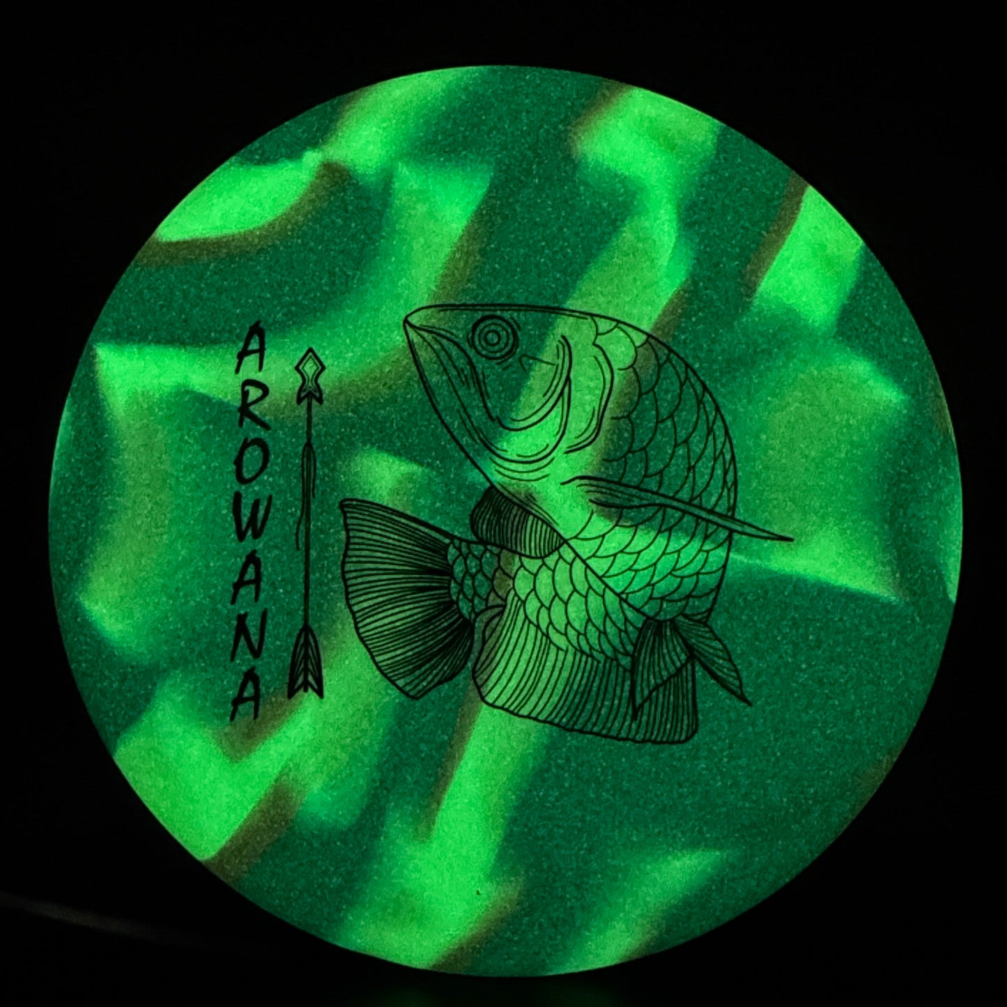 glO-G Arowana - Seafoam Disc Golf Putter