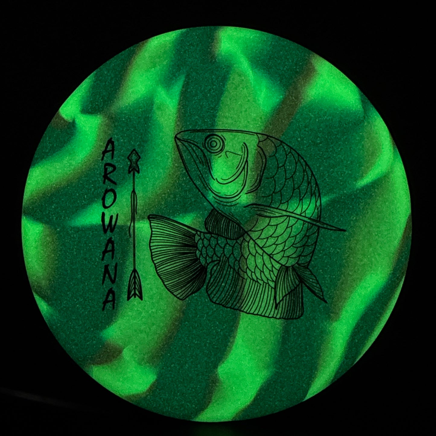 glO-G Arowana - Seafoam Disc Golf Putter