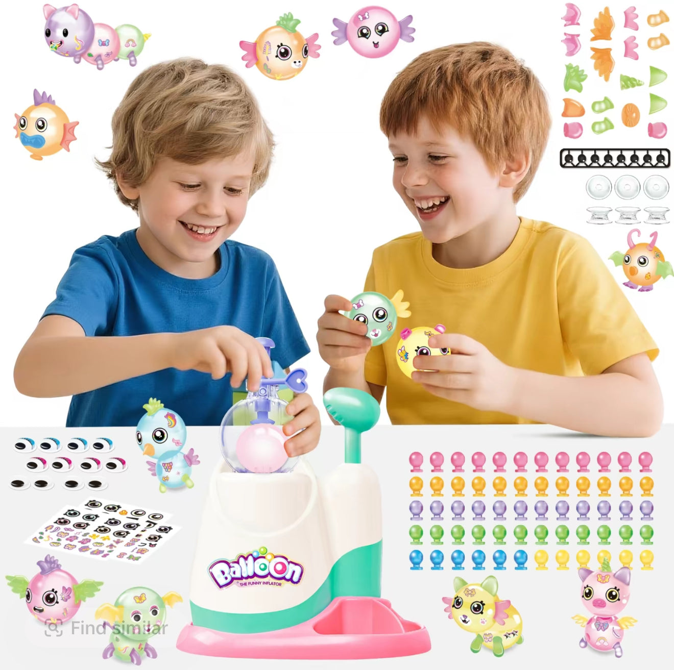 Kit DIY GlowSquish - Créez Vos Propres Jouets Lumineux