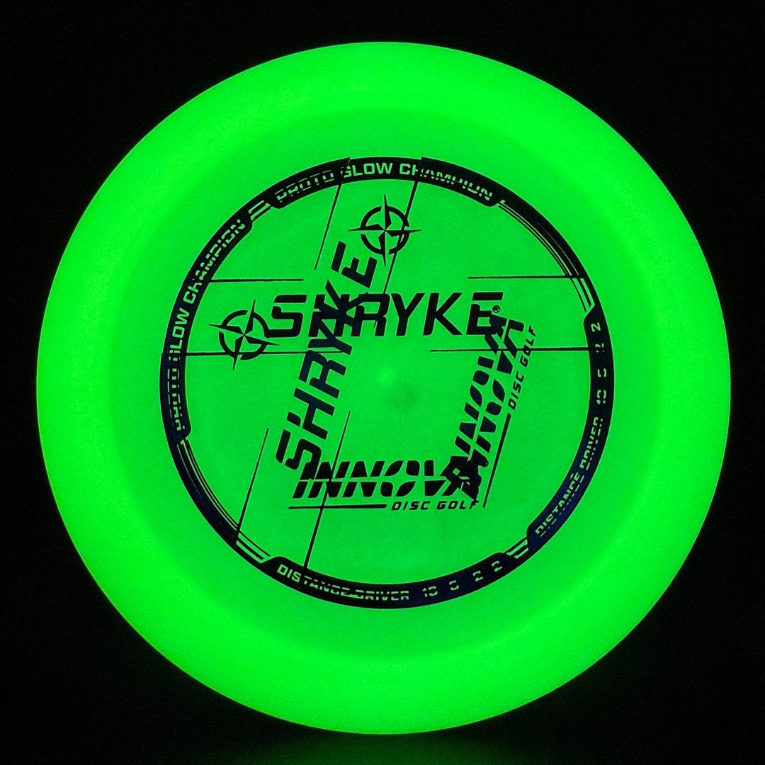 Proto Glow Champion Shryke - Double Stamp Disc Golf Driver