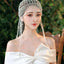 Handmade hollowed out headpiece performance pearl tassel hat - Korvel