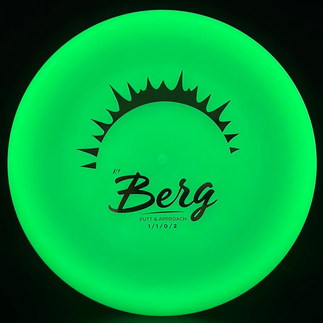 K1 Glow Berg - 2024 Edition Disc Golf Putter