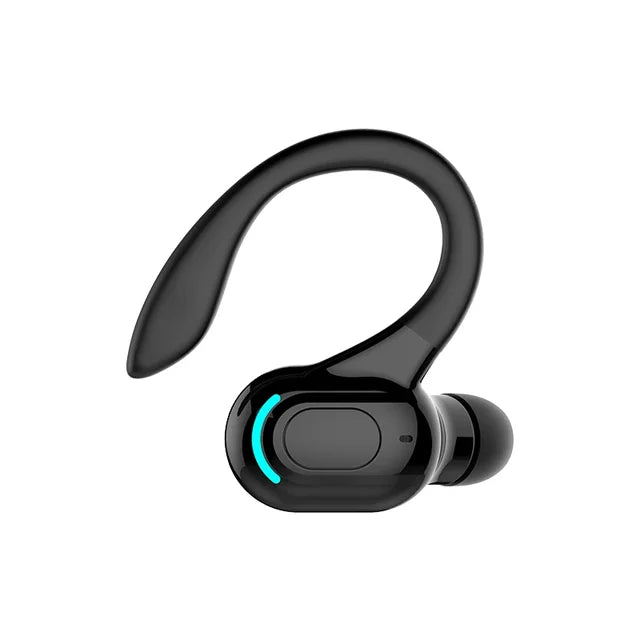 Ear hanging Bluetooth earphones Business single ear earphones Waterproof sports high endurance noise reduction - Korvel